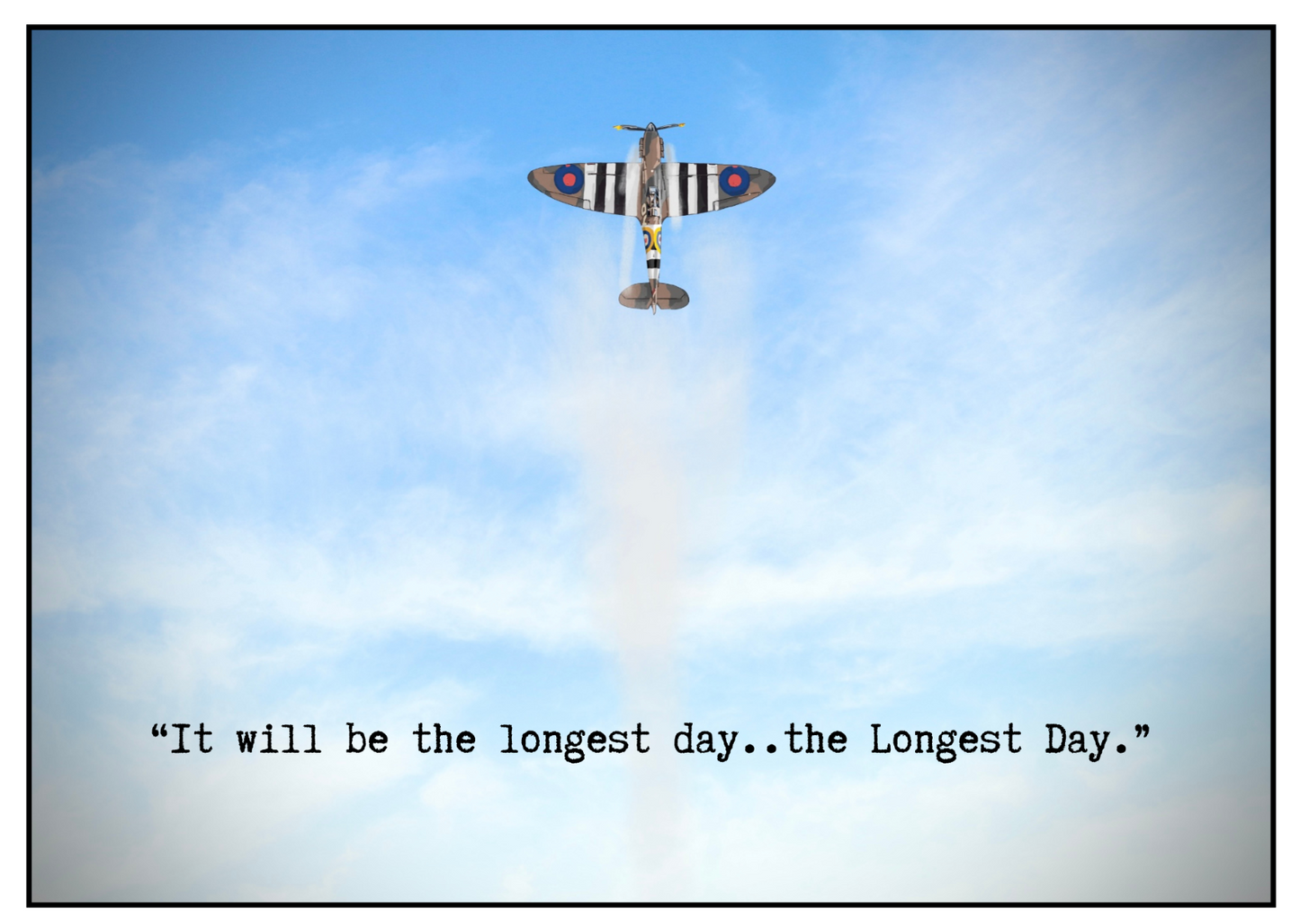 Greetings card - "D-Day"