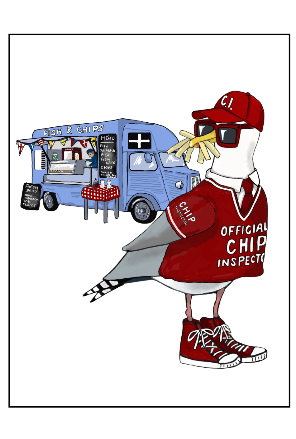 Greetings card - "Best Job in the World"