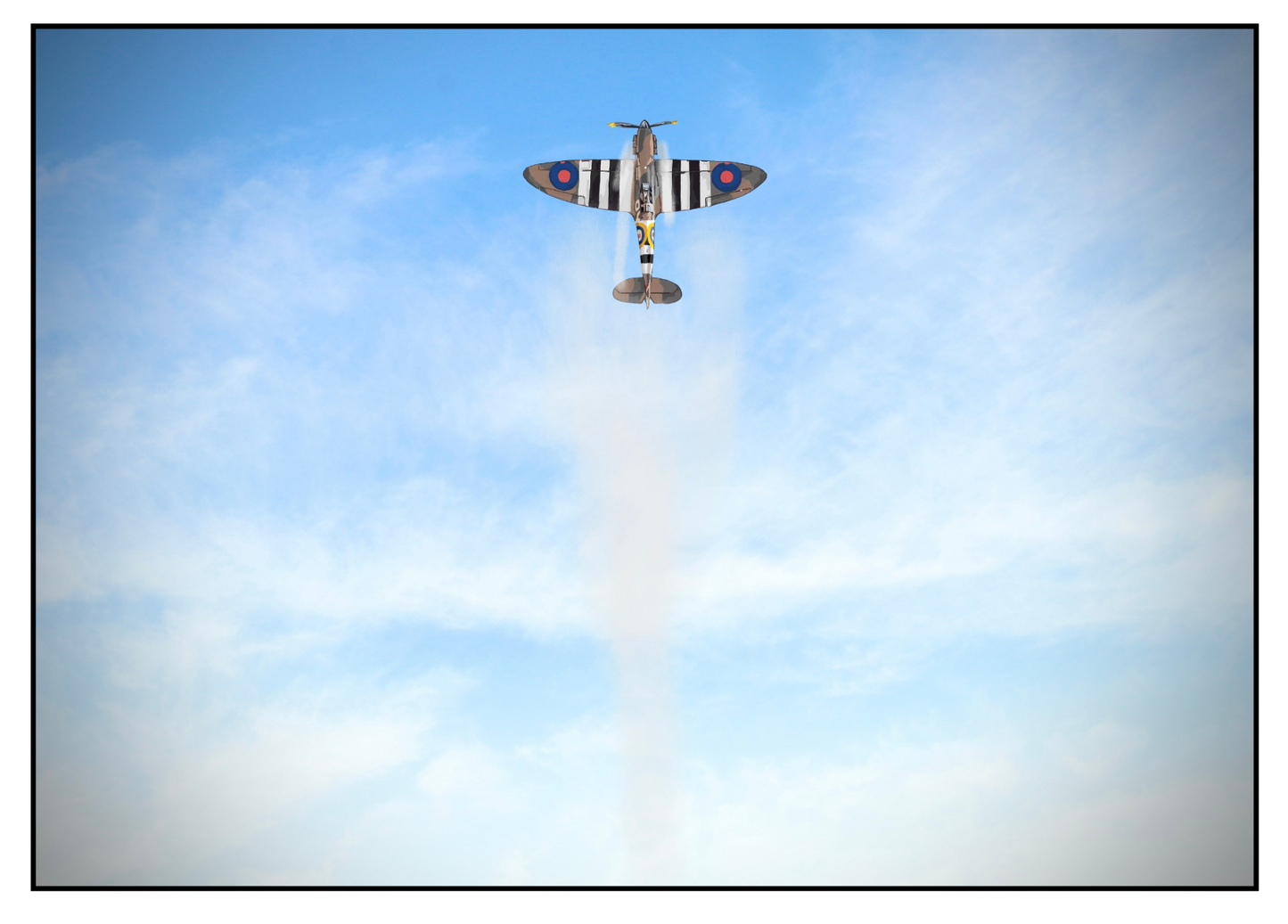 Greetings card - "D-Day Spitfire"