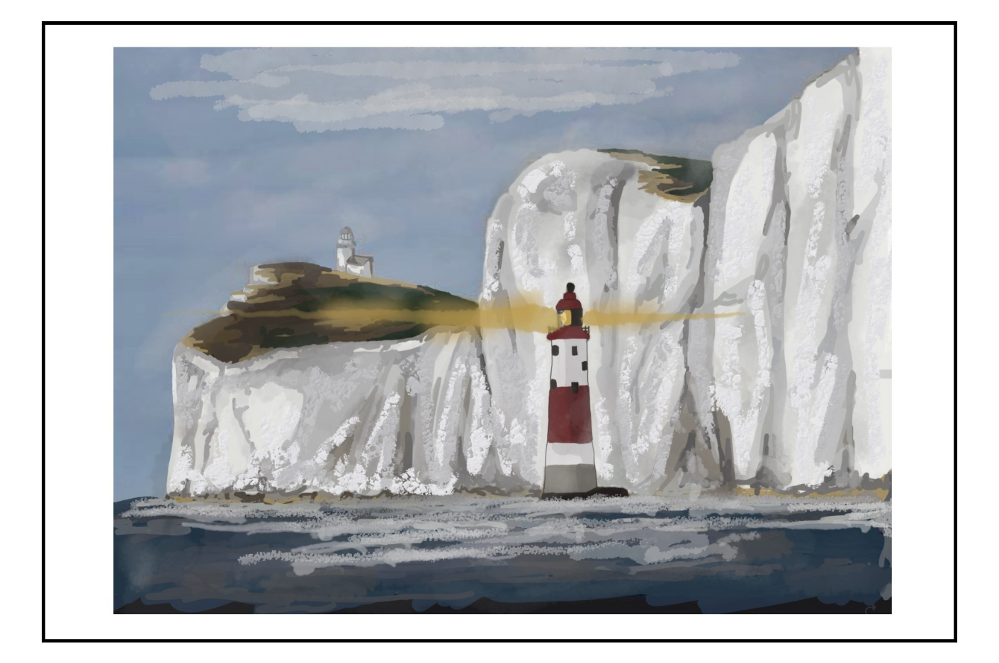 Greetings card - "Old & New"