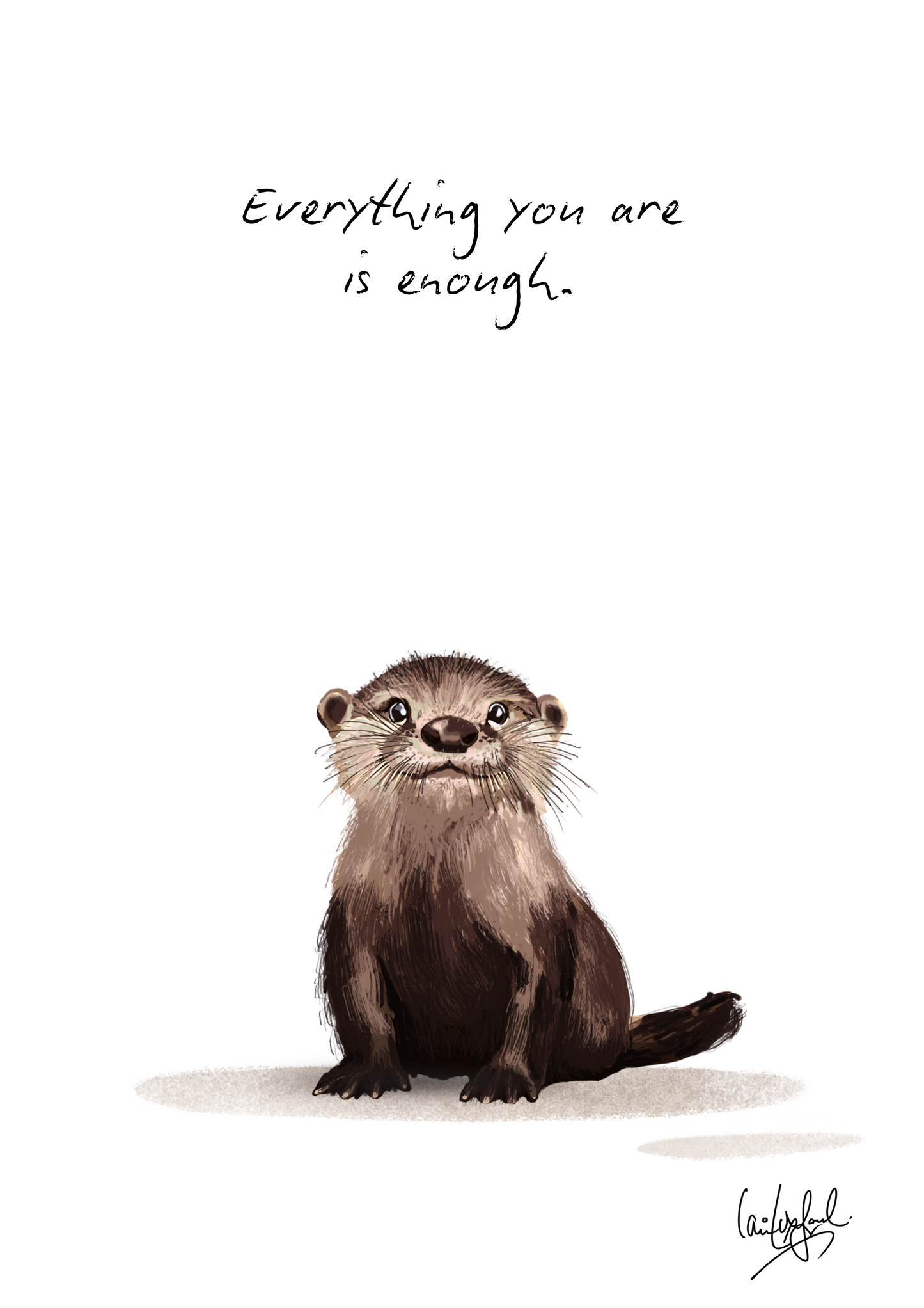 Otter - words to live by (2)