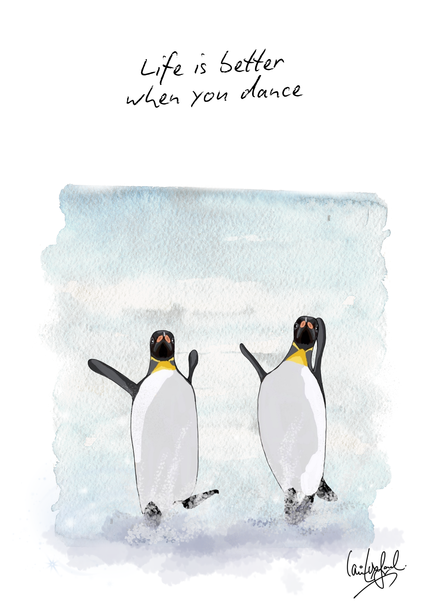 Penguin dance