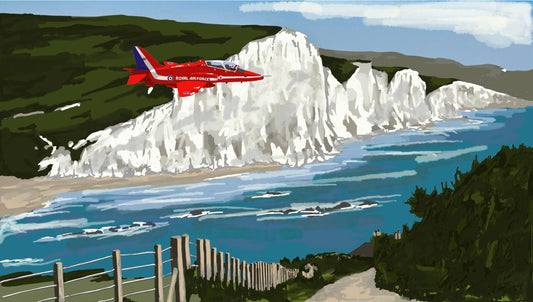 Seven Sisters flypast